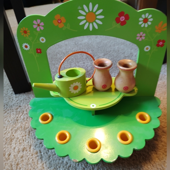 Haba Wooden Flower Stand - Picture 1 of 7